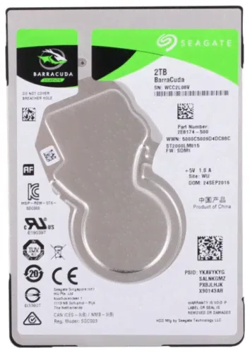 Жесткий диск 2TB Seagate Barracuda (ST2000LM015)