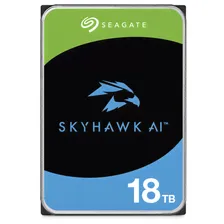 Жесткий диск 3.5" 18Tb Seagate SkyHawk AI ST18000VE002, 7200rpm 256Mb SATA3