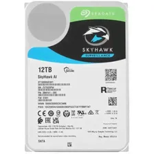 Жесткий диск SEAGATE SkyHawkAI ST12000VE001, 12ТБ, Cache 256MB, SATA III, 3.5