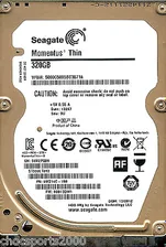 Seagate Momentus Thin ST320LT012 P/N: 9WS14C-188 F/W: 0001SDM1 SU 320GB 2.5